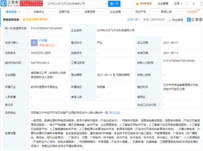科大讯飞布局数字内容新赛道，成立科技公司拓展服务边界